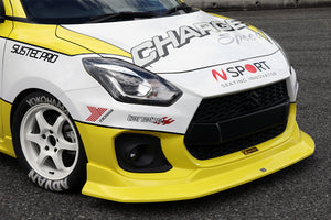 CHARGE SPEED FRONT HALF SPOILER FRP FOR SUZUKI SWIFT SPORT ZC33S TECHNICA TRIBUTE CHARGESPEED-00053