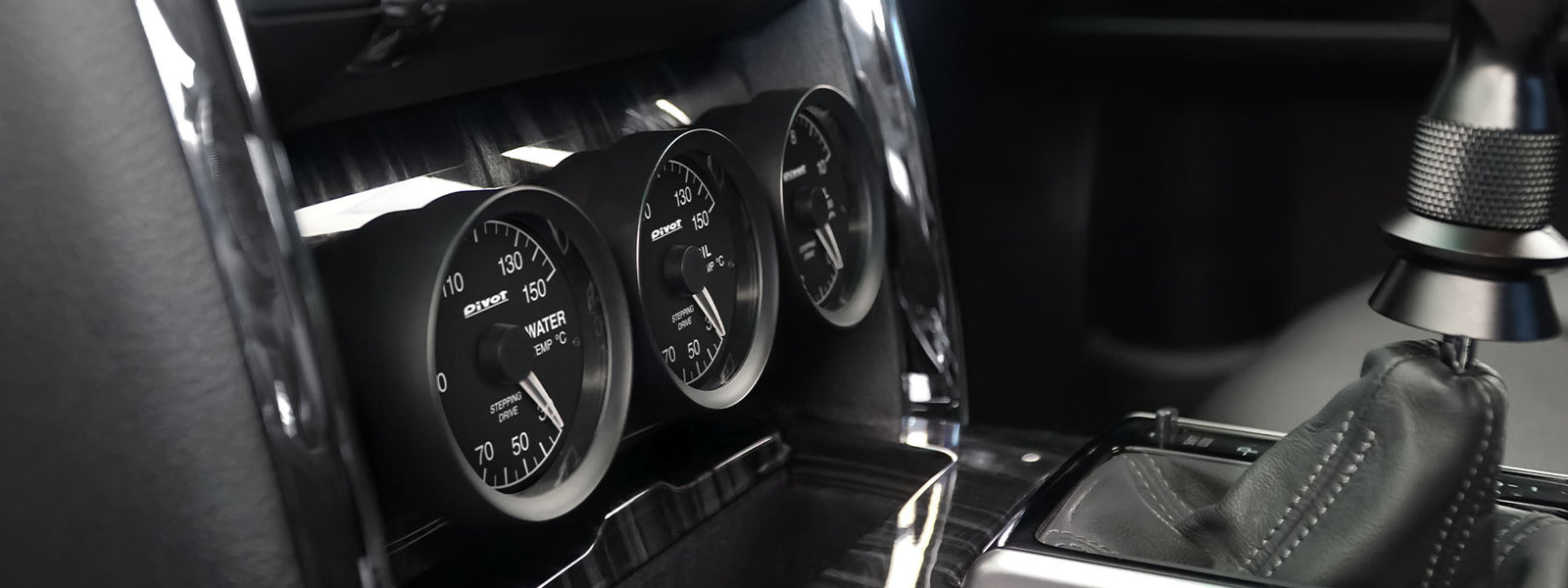 PIVOT LINK GAUGE-X WATER TEMPERATURE WHITE LIGHTING OBD TYPE FOR BMW 218 I F45ACTIVE TOURER 2A15 B38A15A LOW