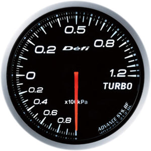 DEFI ADVANCE BF TURBO GAUGE 120KPA MODEL WHITE FOR  DF10001