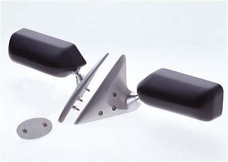 CRAFT SQUARE TOURING COMPETITION MIRROR TRIANGULAR CORNER MOUNT FOR TOYOTA GR YARIS GXPA16  CSBF-GX