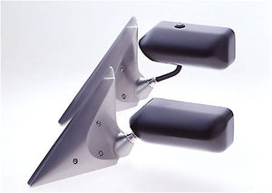 CRAFT SQUARE TOURING COMPETITION MIRROR TRIANGULAR CORNER MOUNT BLUE MIRROR FOR NISSAN FAIRLADY Z Z33  CSBF-Z33-BLUE-LENS