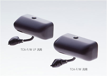 CRAFT SQUARE TOURING COMPETITION MIRROR DOOR MOUNT BLUE MIRROR TYPE TCA-F/W UNIVERSAL CSBFW-GP-BLUE-LENS