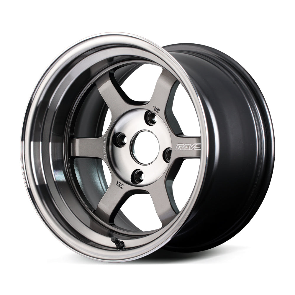 RAYS VOLK RACING TE37V-PRO 15X9.5J +-20 4X114.3 PRESSED GRAPHITE (PG) 02145958001PG