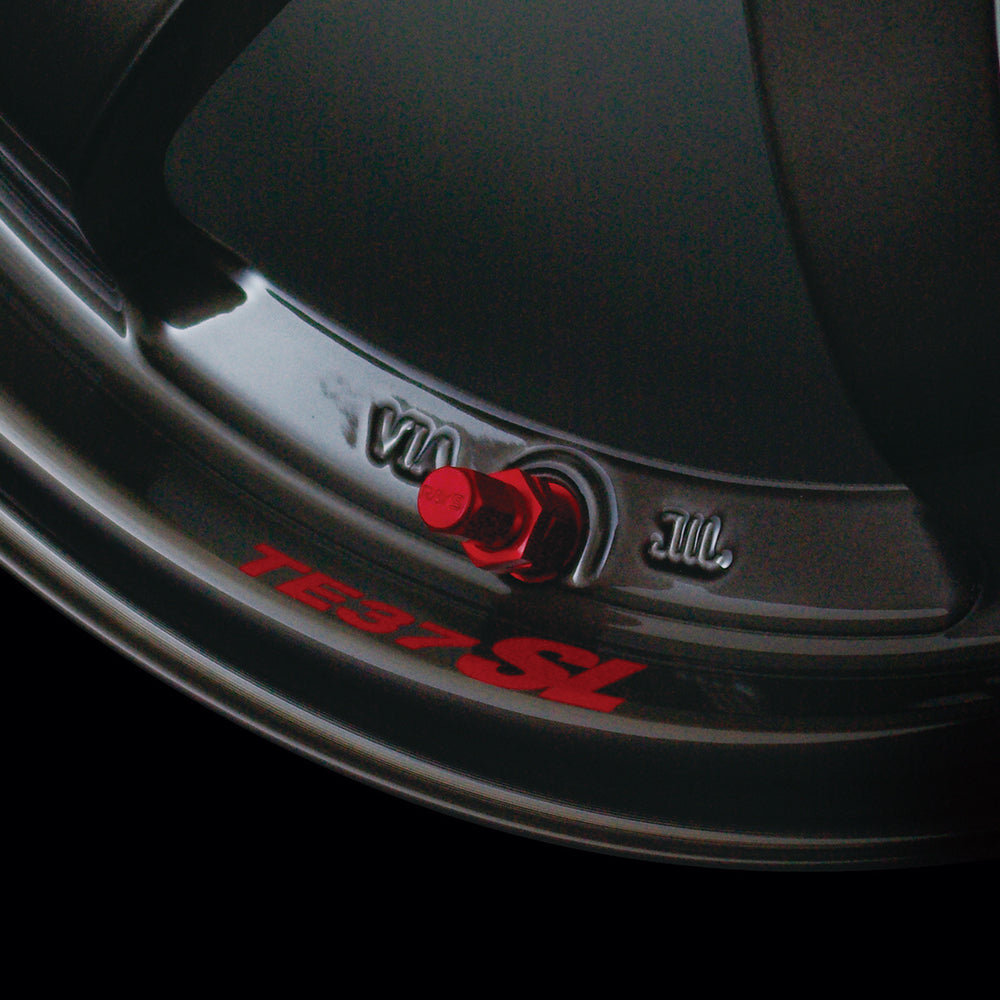 RAYS No.11 REPAIR STICKER TE37SL RIM RED FOR 7415000003009 - Black