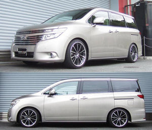 RS-R BASIC-I COILOVER SUSPENSION RECOMMENDED SPRING RATE FOR NISSAN ELGRAND TE52 BAIN861M