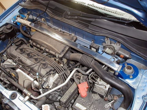 KAWAI WORKS FRONT STRUT BAR TYPEOS FOR NISSAN MARCH K-11  NS0080-FTO-00