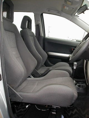 KAWAI WORKS T072L LEFT SIDE SEAT RAIL FOR SPARCO CORSA FOR TOYOTA VITZ.PLATZ S.NCP1  KAWAI-WORKS-02534 - Black Hawk Japan