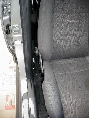 KAWAI WORKS T072R RIGHT SIDE SEAT RAIL FOR SPARCO R100 R100 R333 FOR TOYOTA IST NCP6 02.5~ KAWAI-WORKS-00638