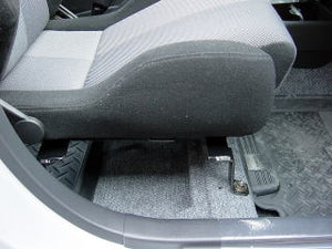 KAWAI WORKS T072L LEFT SIDE SEAT RAIL FOR RECARO IS84 LS FOR TOYOTA IST NCP6 02.5~ KAWAI-WORKS-00665