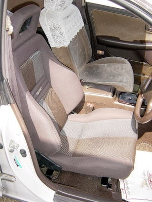 KAWAI WORKS T026L LEFT SIDE SEAT RAIL FOR SPARCO STAR STAR STAR II TORINO FOR TOYOTA CRESTA.CHASER.MARK II JZX90.91 92.8~ KAWAI-WORKS-06638 - Black Hawk Japan