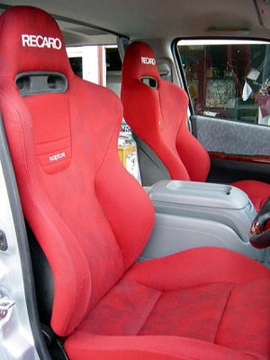 KAWAI WORKS T115R RIGHT SIDE SEAT RAIL FOR SPARCO R100 EXPEDITION SKY FOR TOYOTA HIACE H200 SERIES KAWAI-WORKS-10627 - Black Hawk Japan
