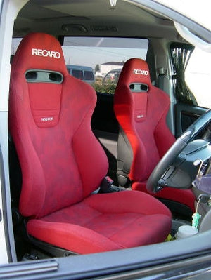 KAWAI WORKS T120R RIGHT SIDE SEAT RAIL FOR RECARO A-8 FOR TOYOTA ALPHARD.VELLFIRE NH10 SERIES 02.51~ KAWAI-WORKS-01860