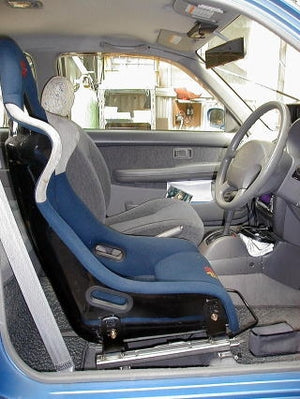 KAWAI WORKS N062R RIGHT SIDE SEAT RAIL FOR RECARO AM19 AM-19-JS JK FOR NISSAN MARCH.BE1.FIGARO.PAO K11 92.1~ KAWAI-WORKS-22492
