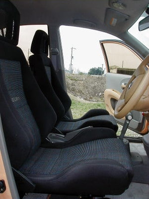 KAWAI WORKS N065R RIGHT SIDE SEAT RAIL FOR RECARO IS05 LX-F FOR NISSAN MARCH.BE1.FIGARO.PAO K12 KAWAI-WORKS-22692