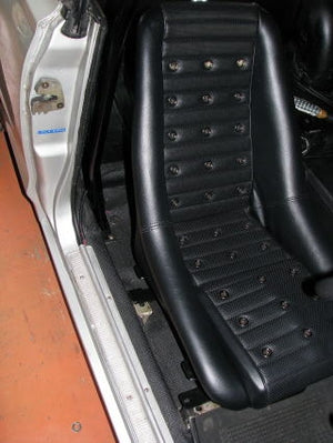 KAWAI WORKS N072R RIGHT SIDE SEAT RAIL FOR RECARO TS-G TS-G RS-G RS-G FOR NISSAN SKYLINE GC10 68.8~ 72.3 KAWAI-WORKS-19896