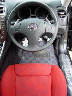 KAWAI WORKS L001L LEFT SIDE SEAT RAIL FOR BRIDE RECLINING NEW FOR LEXUS IS250.IS350 GSE2  KAWAI-WORKS-46384