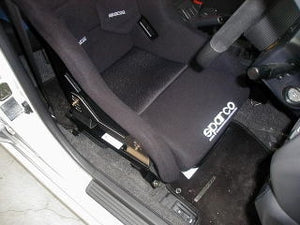 KAWAI WORKS SU006L LEFT SIDE SEAT RAIL FOR COBRA ALL TYPES OF RECLINERS FOR SUBARU IMPREZA GD.GG 00.9~ (WITHOUT TENSIONER) KAWAI-WORKS-47310