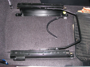 KAWAI WORKS T123L LEFT SIDE SEAT RAIL FOR COBRA FULL BUCKET BOTTOM STOP ALL TYPES FOR TOYOTA IQ KGJ10 08.10~ KAWAI-WORKS-00603