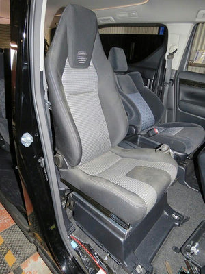 KAWAI WORKS T147R RIGHT SIDE SEAT RAIL FOR BRIDE GAIUS STRADIA FOR TOYOTA ALPHARD.VELLFIRE AGH.GGH30.35 AYH30 KAWAI-WORKS-02084