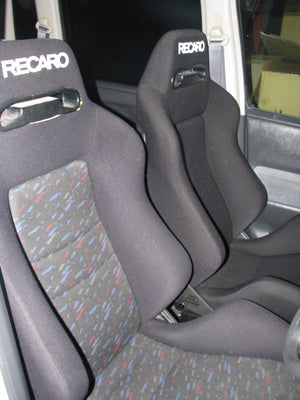 KAWAI WORKS S019L LEFT SIDE SEAT RAIL FOR RECARO IS05 LX-F FOR SUZUKI WAGON R MC 1S 98.10~ 03.9 KAWAI-WORKS-56056