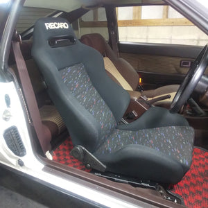 KAWAI WORKS T153L LEFT SIDE SEAT RAIL FOR RECARO IS84 A-8 FOR TOYOTA CELICA.CARINA.CORONA GA.MA61.63 81.7~ 86.1 KAWAI-WORKS-08521 - Black Hawk Japan