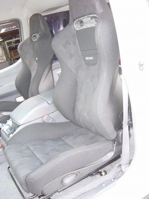 KAWAI WORKS T058L LEFT SIDE SEAT RAIL FOR RECARO SPORTSTER FOR TOYOTA HIACE H100 SERIES KAWAI-WORKS-10510 - Black Hawk Japan