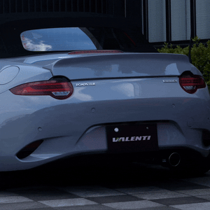 VALENTI JEWEL LED TAIL LAMP ULTRA LIGHT SMOKE BLACK CHROME FOR MAZDA ND ROADSTER TMNDRU-SB-2