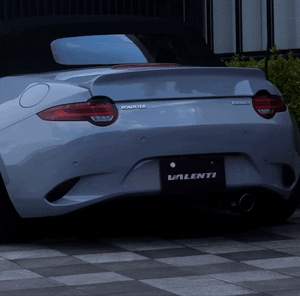 VALENTI JEWEL LED TAIL LAMP ULTRA LIGHT SMOKE BLACK CHROME FOR MAZDA ND ROADSTER TMNDRU-SB-2