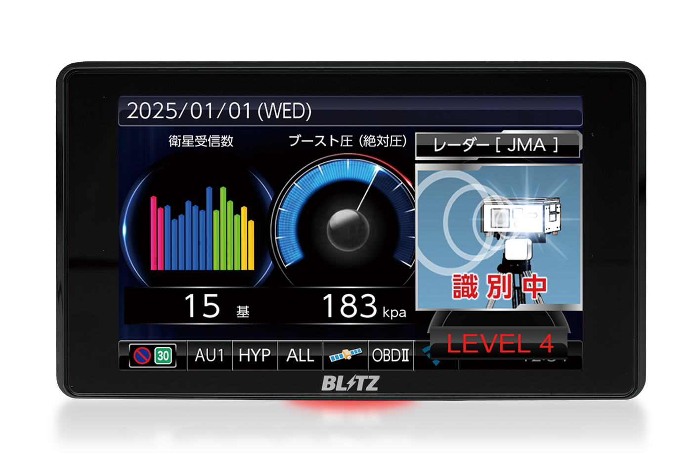 BLITZ LASER AND RADAR DETECTOR FOR  TL405R 