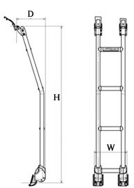 TUFREQ REAR LADDER TR111