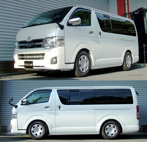 RS-R TP BASIC-I COILOVER SUSPENSION RECOMMENDED SPRING RATE FOR TOYOTA HIACE VAN TRH200V TPT700S1SB