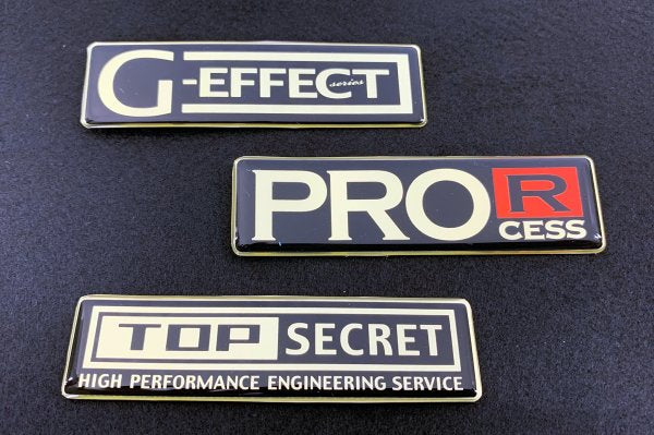 TOP SECRET SOFT EMBLEM G-EFFECT FOR  TOP-SECRET-00312