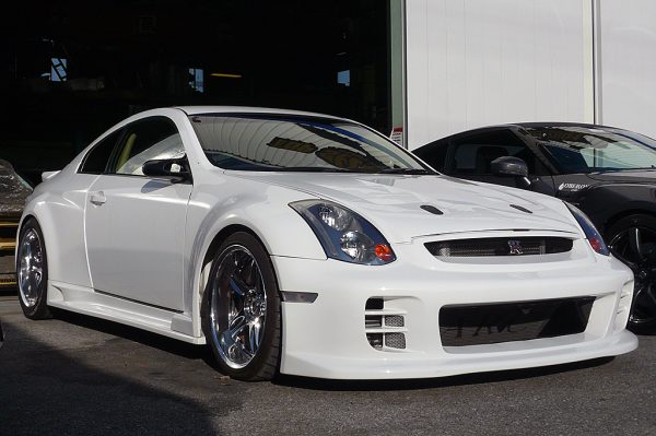 TOP SECRET G-FORCE BONNET FRP FOR NISSAN SKYLINE V35 350GT TOP-SECRET-00516