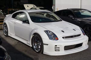 TOP SECRET G-FORCE BONNET FRP FOR NISSAN SKYLINE V35 350GT TOP-SECRET-00516