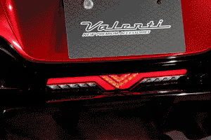 VALENTI JEWEL LED BACK FOG LAMP LIGHT SMOKE RED CHROME FOR TOYOTA GR8 ZN8 SUBARU BRZ ZD8 BFT86GRZ-SR-1