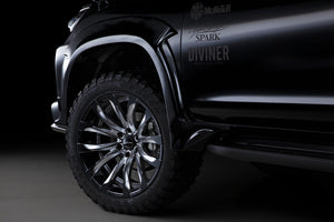 WALD SPORTS LINE OVER FENDER UNPAINTED FOR LAND CRUISER PRADO GDJ15#W TRJ150W WALD-00029