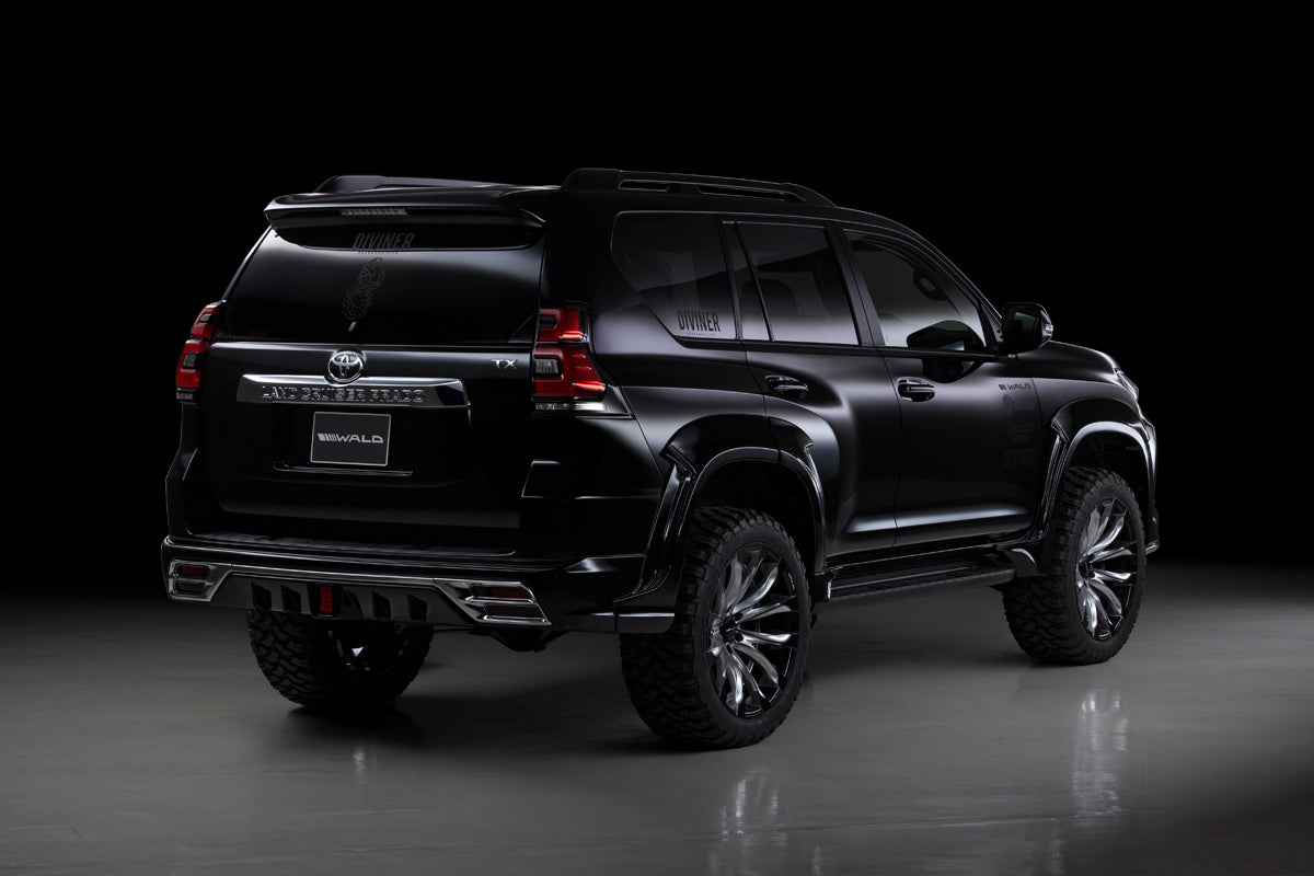 WALD SPORTS LINE OVER FENDER UNPAINTED FOR LAND CRUISER PRADO GDJ15#W TRJ150W WALD-00029