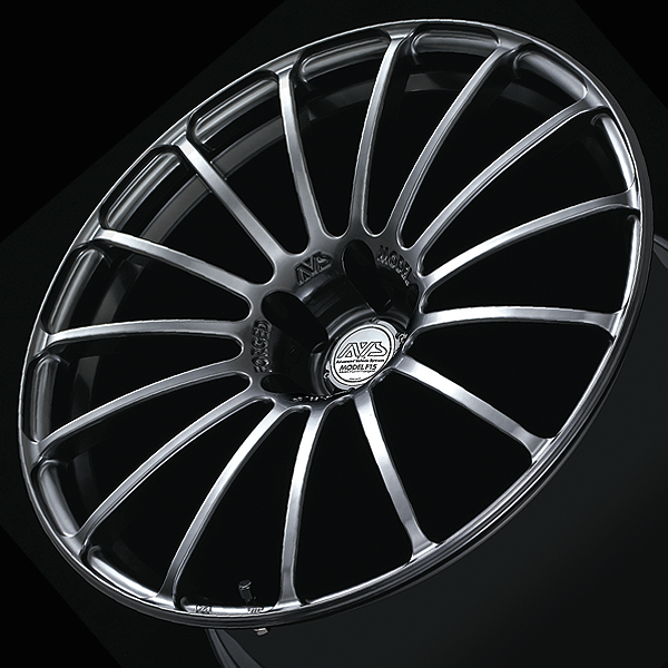 YOKOHAMA AVS MODEL F15 FOR EUROPEAN CARS 20X9.0J 5X112 35 PB PLATINUM BLACK YOKOHAMA-ADVAN-04466