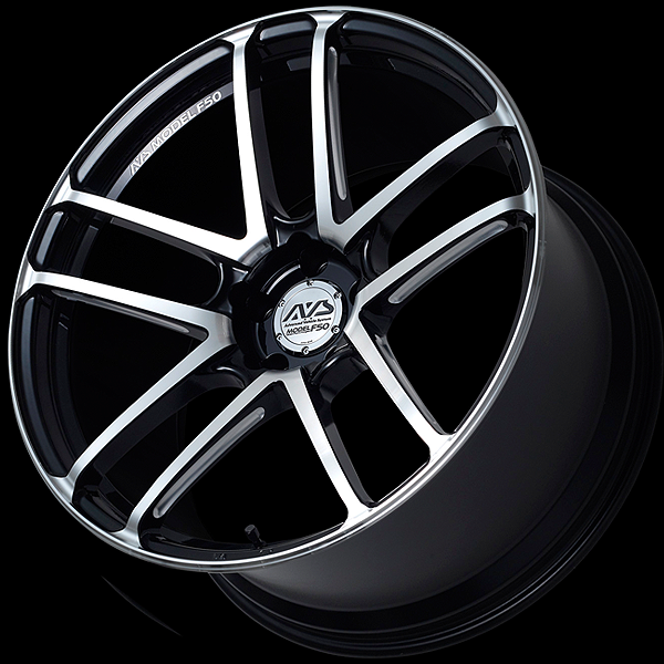 YOKOHAMA AVS MODEL F50 FOR EUROPEAN CARS 19X9.0J 5(M14)X120 53 GBC GLOSS BLACK COMBI YOKOHAMA-ADVAN-00132