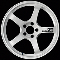 YOKOHAMA ADVAN RACING GT 18INCH FOR JAPANESE CARS 18X11.0J 5(M14)X114.3 15 WW RACING WHITE YOKOHAMA-ADVAN-03171