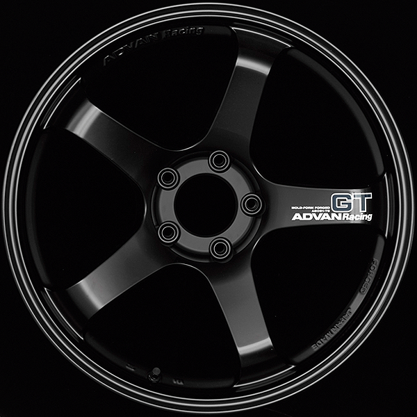 YOKOHAMA ADVAN RACING GT 18INCH FOR EUROPEAN CARS 18X9.0J 5(M14)X120 53 SGB SEMI-GLOSS BLACK YOKOHAMA-ADVAN-03181