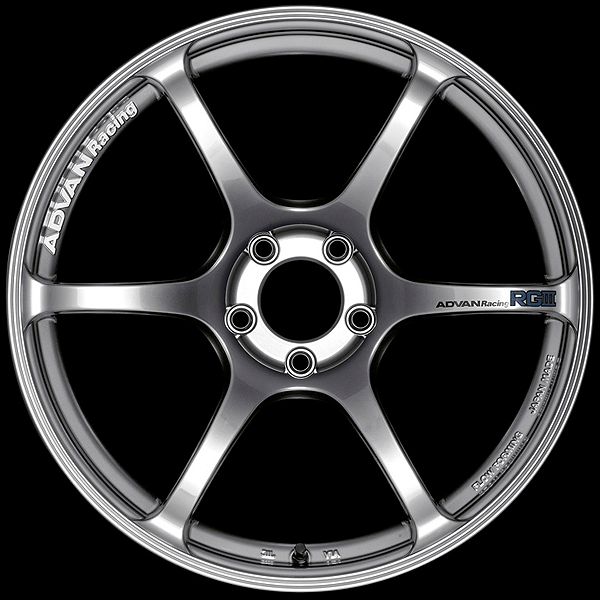 YOKOHAMA ADVAN RACING RG3 FOR JAPANESE CARS 17X9.0J 5X114.3 45 HB RACING HYPER BLACK YOKOHAMA-ADVAN-04046