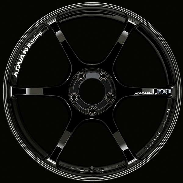 YOKOHAMA ADVAN RACING RG3 FOR JAPANESE CARS 18X8.0J 5X114.3 45 RGB RACING GLOSS BLACK YOKOHAMA-ADVAN-04062
