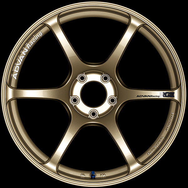 YOKOHAMA ADVAN RACING RG3 FOR JAPANESE CARS 18X9.0J 5X114.3 35 RGG RACING GOLD METALLIC YOKOHAMA-ADVAN-04094