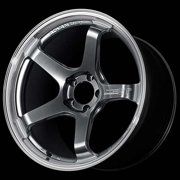YOKOHAMA ADVAN RACING GT BEYOND FOR JAPANESE CARS 18X10.5J 5(M14)X114.3 15 MPB MACHINING - HYPER PLATINUM BLACK YOKOHAMA-ADVAN-02772