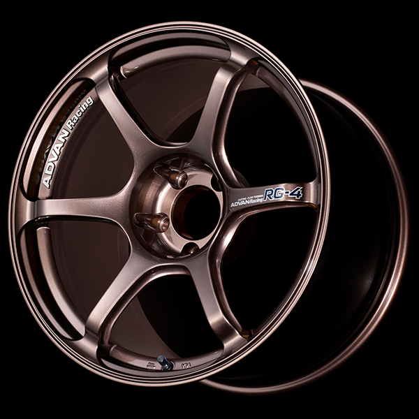 YOKOHAMA ADVAN RACING RG-4 FOR EUROPEAN CARS 17X7.5J 5(M14)X100 45 RCB RACING COPPER BRONZE YOKOHAMA-ADVAN-00728