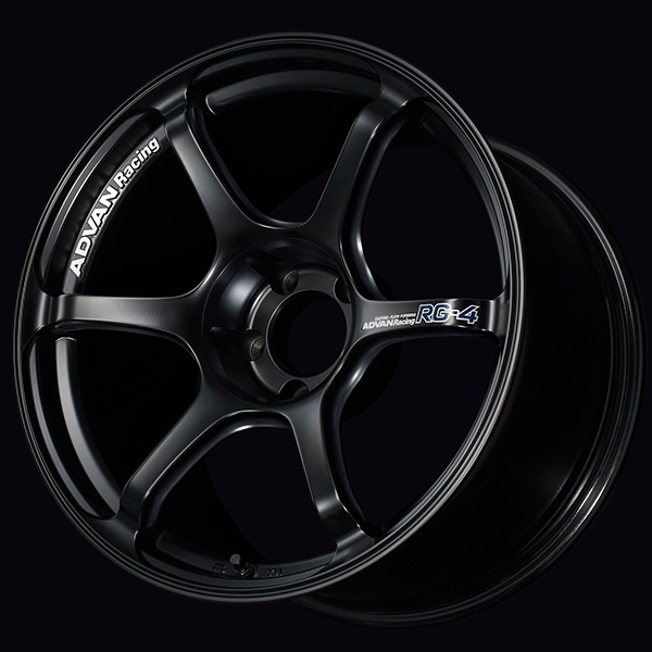 YOKOHAMA ADVAN RACING RG-4 FOR EUROPEAN CARS 18X8.0J 5(M14)X112 42 SGB SEMI-GLOSS BLACK YOKOHAMA-ADVAN-00763