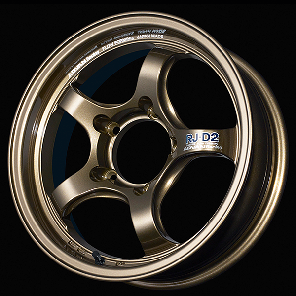 YOKOHAMA ADVAN RACING RJ-D2 FOR JIMNIY 16X5.5J 5X139.7 0 UBM AMBER BRONZE METALLIC YOKOHAMA-ADVAN-02106