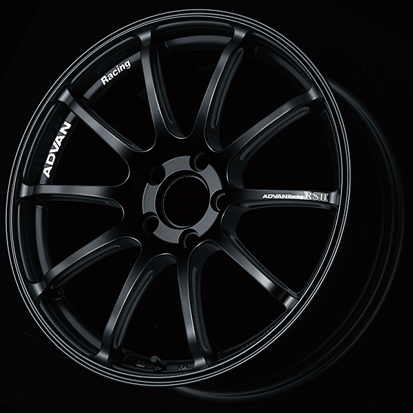 YOKOHAMA ADVAN RACING RS2 FOR MINI (F56 R56 MODELS) 18X7.0J 4(M14)X100 42 SGB SEMI-GLOSS BLACK YOKOHAMA-ADVAN-04003
