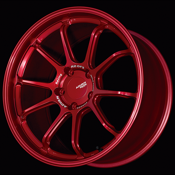 YOKOHAMA ADVAN RACING RZ-DF2 FOR EUROPEAN CARS 20X8.5J 5X130 50 RCR RACING CANDY RED YOKOHAMA-ADVAN-00549